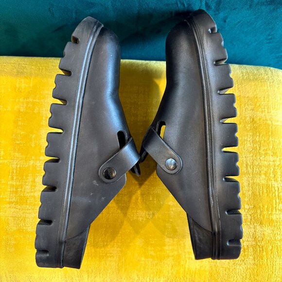 Birkenstock Papillio Boston Chunky Clog - Black - Womens Size: US 9-9.5 / EU 40 - Picture 9 of 9